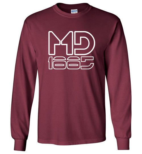 White Maddog1885 Long Sleeve