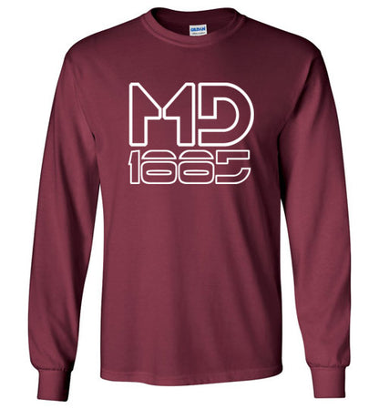 White Maddog1885 Long Sleeve