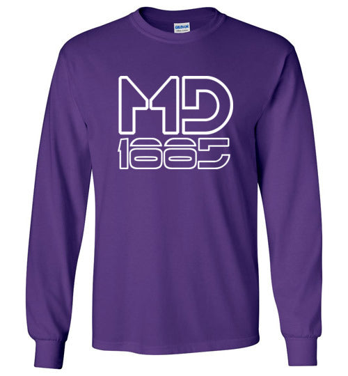 White Maddog1885 Long Sleeve