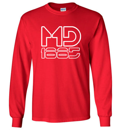 White Maddog1885 Long Sleeve