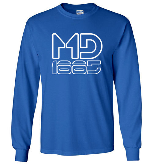 White Maddog1885 Long Sleeve