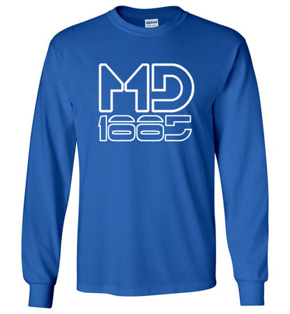 White Maddog1885 Long Sleeve