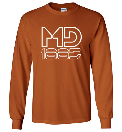 White Maddog1885 Long Sleeve