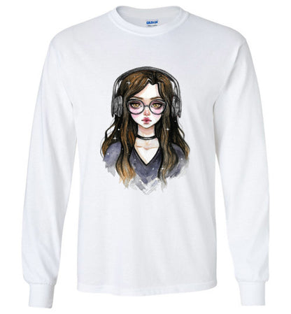 Spooky Babe Gaming Premium Long Sleeve Logo Tee