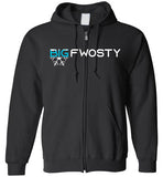 Big Fwosty Logo Zip Up Hoodie
