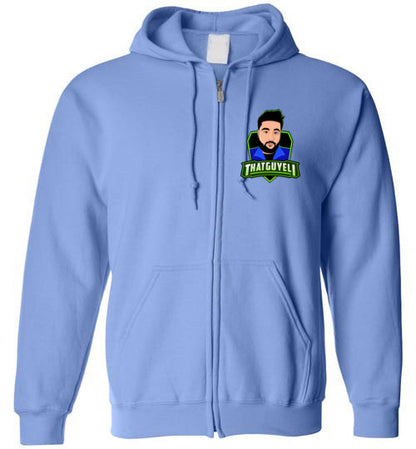 ThatguyEli Logo Zip-Up Hoodie