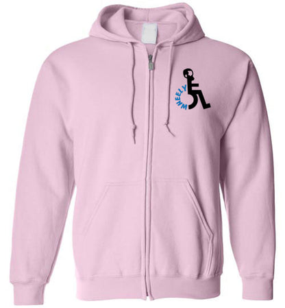 Wheelytv Zip Up Hoodie