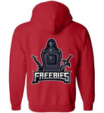 Freebies Logo Zip-Up Hoodie