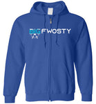 Big Fwosty Logo Zip Up Hoodie
