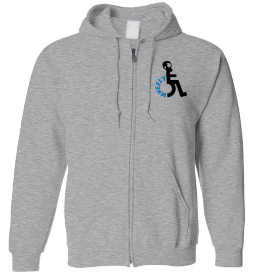 Wheelytv Zip Up Hoodie