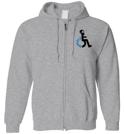 Wheelytv Zip Up Hoodie