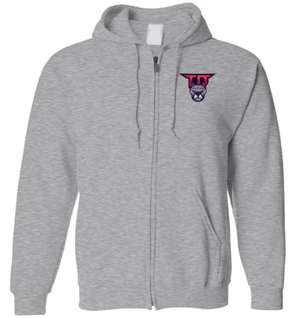 T-Dogg gaming Double Logo Zip Up