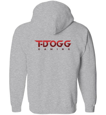 T-Dogg gaming Double Logo Zip Up