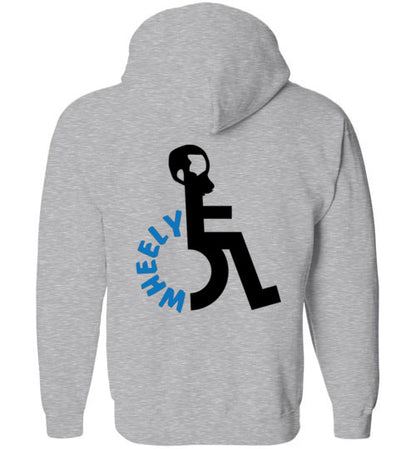 Wheelytv Zip Up Hoodie