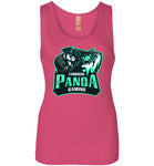 Tamborine Panda Gaming Logo Ladie's Tank