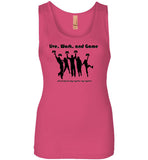 Live, Work and Game Ladies Tank