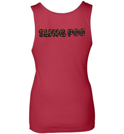 SlingPoo Ladies Premium Logo Tank