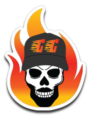 GG Fyre Logo Sticker