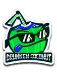drunken__coconut New Logo Sticker