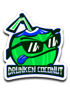 drunken__coconut New Logo Sticker