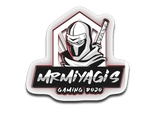 MrMiyagi's Gaming Dojo Sticker