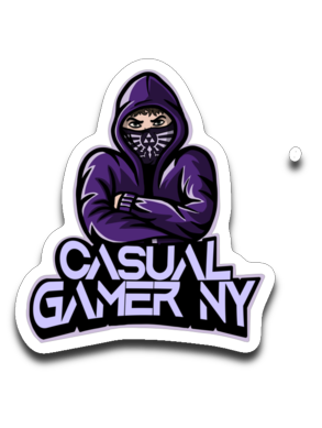 Casual Gamer NY Sticker