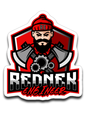 Rednek Engineer Sticker