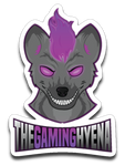 Gaming Hyena Logo Sticker
