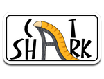 Tater & Smitch Cat Shark Sticker