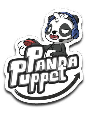 PandaPuppet Sticker