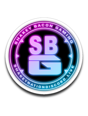 ShakeyBaconGaming Logo Sticker