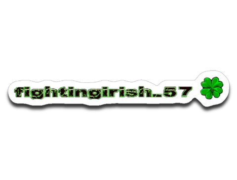 Fightingirish_57 Decal