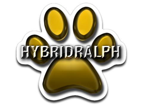HybridRalph Sticker