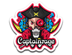 Captain Rage Sticker