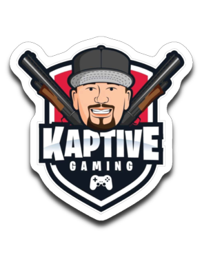 Kaptive Gaming Logo Sticker