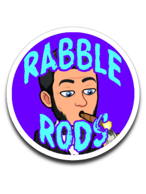 RabbleRods Sticker