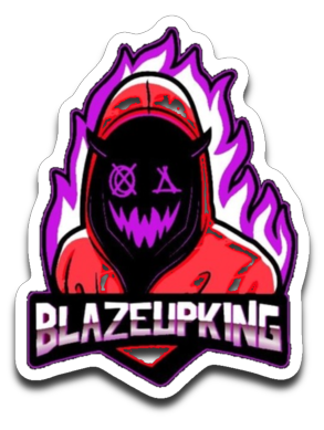 BlazeupKing Sticker