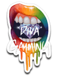 Diva Gayming Lips Sticker