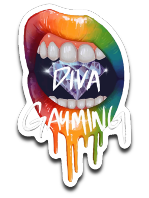 Diva Gayming Lips Sticker