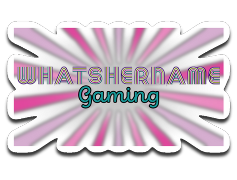 Whatshername_Gaming Sticker
