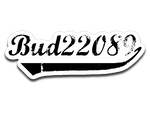 Bud22089 Distressed Sticker