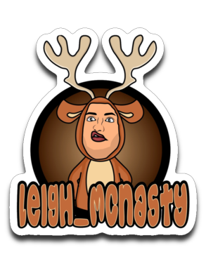 leigh_mcnasty New Logo Sticker