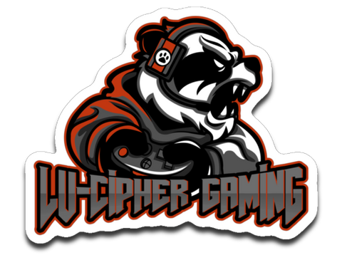 Lu-Cipher Gaming Logo Sticker