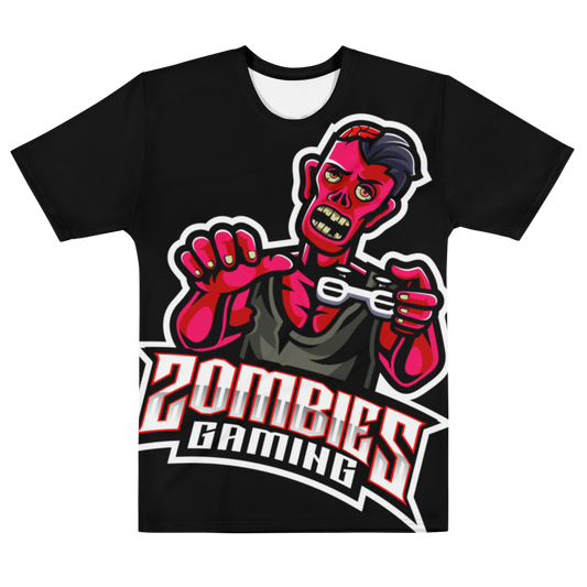 Zombies Gaming All Over Tee