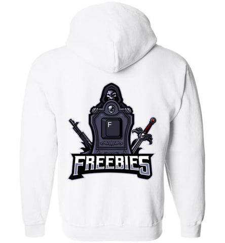 Freebies Logo Zip-Up Hoodie