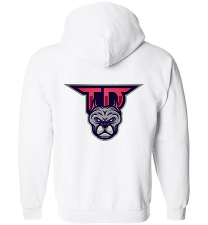 T-dogg Gaming Logo Zip-Up Hoodie
