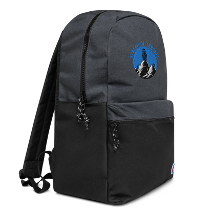 Stream of Thrones Embroidered Champion Backpack