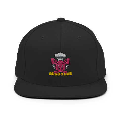 Grub and Dub Snapback Hat