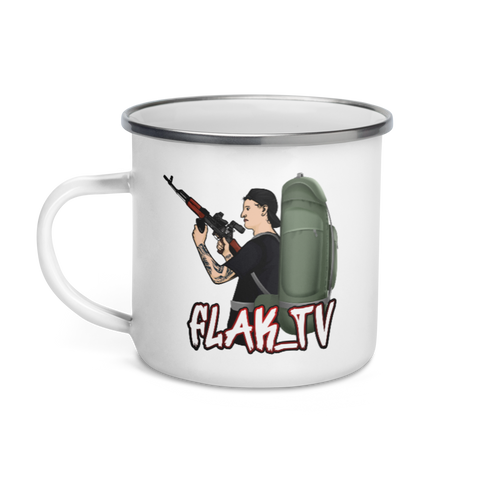 Flak_TV Enamel Mug