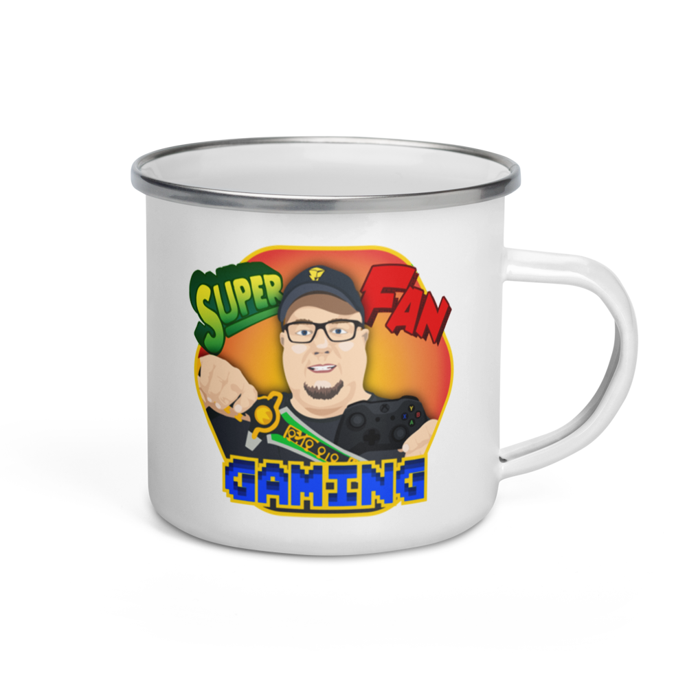 Super Fan Gaming Enamel Mug